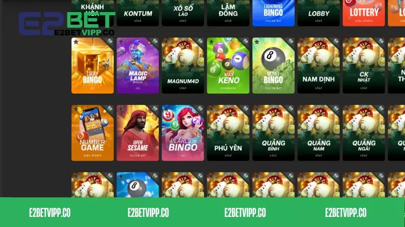 Number Game E2bet là gì?